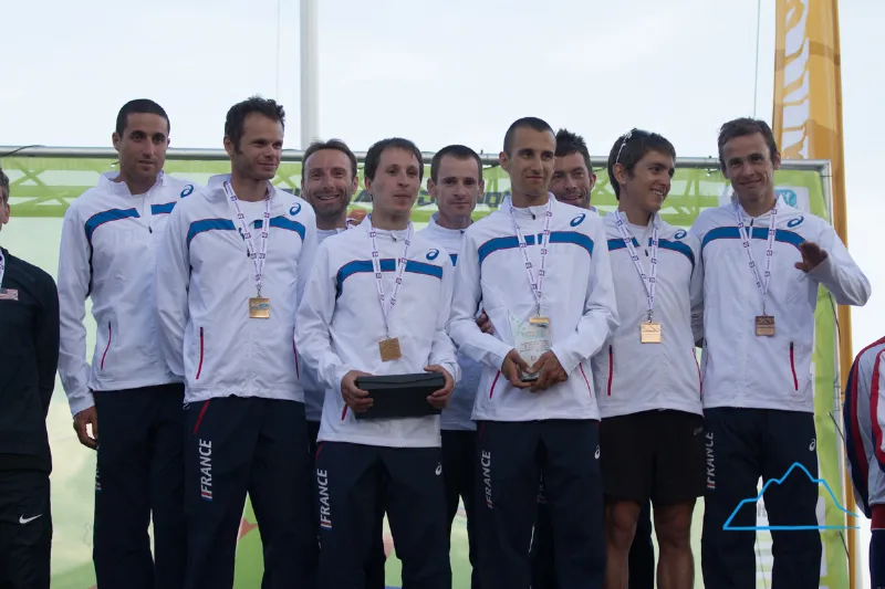 El equipo Francés, campeón en el Mundial 2015. Foto: Rodrigo Lizama | Trail Running Argentina