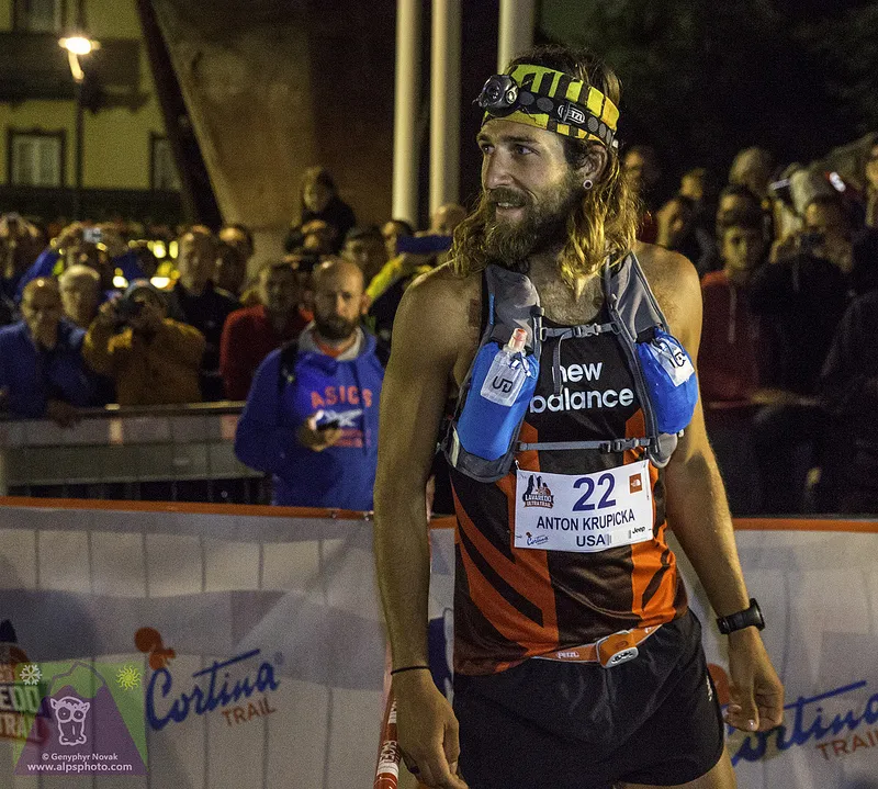 Tony Krupicka, justo antes de largar. Foto: Genyphyr