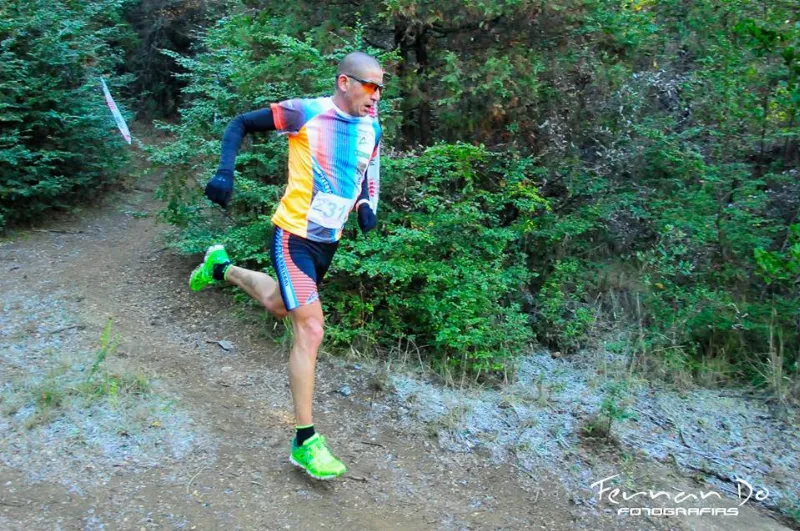 Sergio Trecaman, volando hacia el primer lugar. Foto: Fernando Mariño