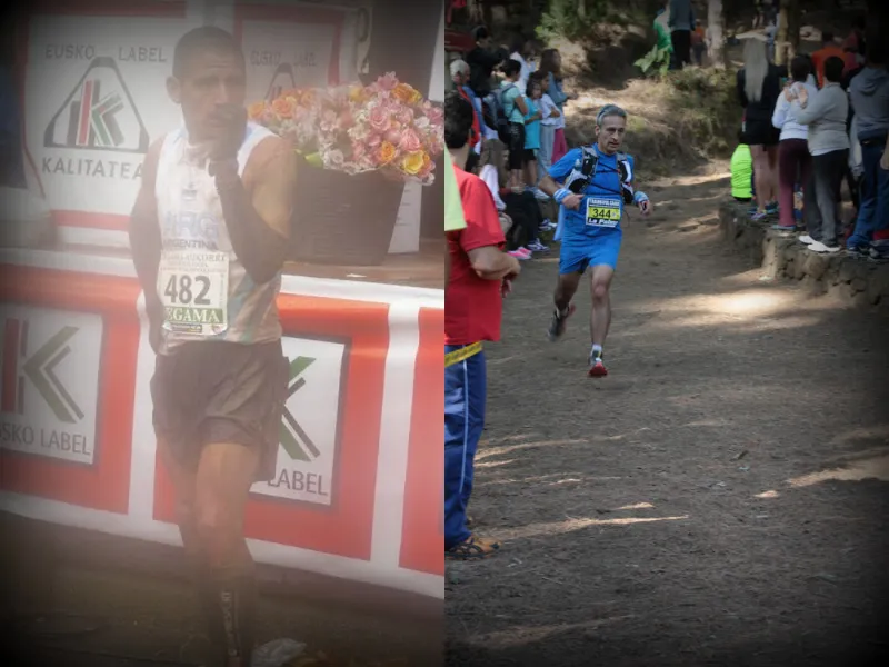 Sergio y Vicente, listos para Zegama